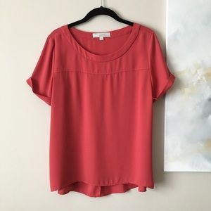 Loft Short-Sleeve Blouse